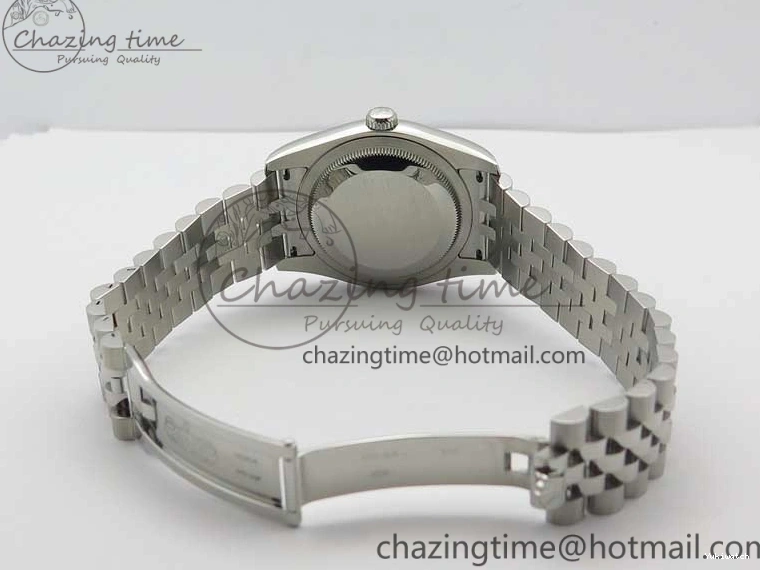 Dial Bracelet Markers Edition SH3135 116234 Roman on Black DateJust SS Jubilee 1:1 36 904L Steel Best ARF V3 0117